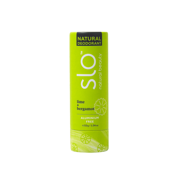 Slo Natural Beauty Deodorant Lime + Bergamot