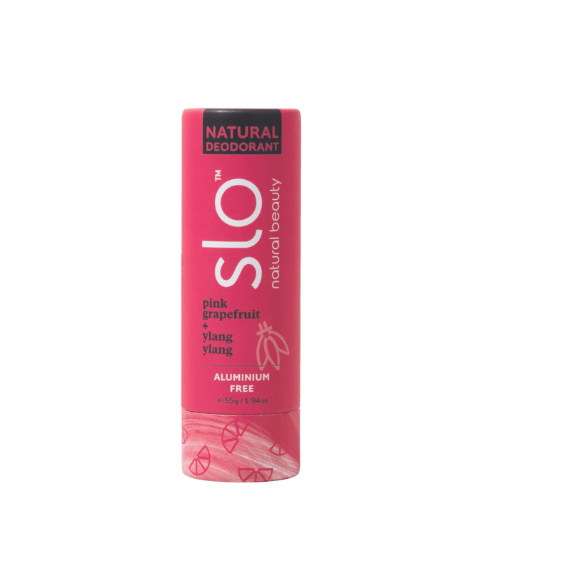 Slo Natural Beauty Deodorant Pink Grapefruit + Ylang Ylang