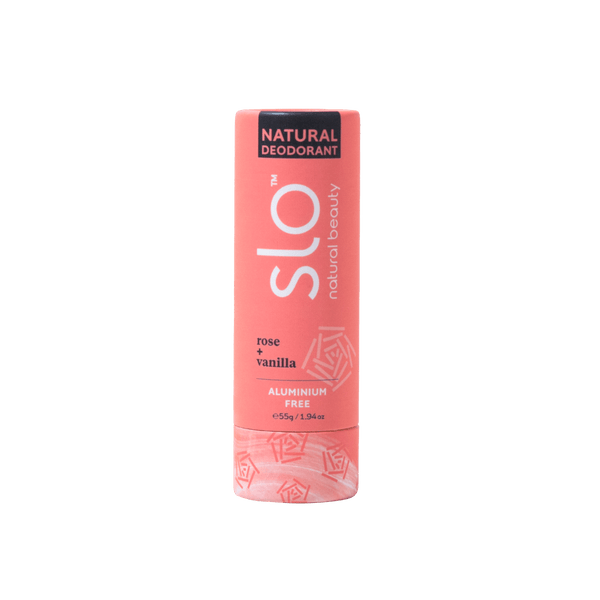 Slo Natural Beauty Deodorant Rose + Vanilla