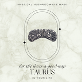 Slow North Eye Mask Mystical Mushroom