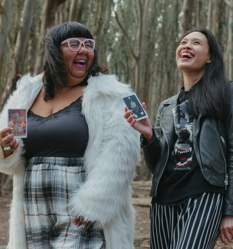 Body Positive Tarot with Helen Shewolfe Tseng and Virgie Tovar