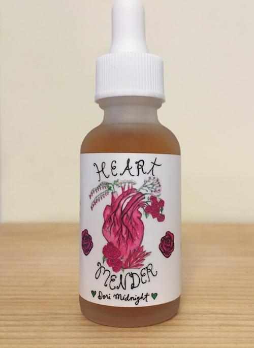Dori Midnight Heart Mender Essence 1oz-Flower Essences-The Scarlet Sage Herb Co.