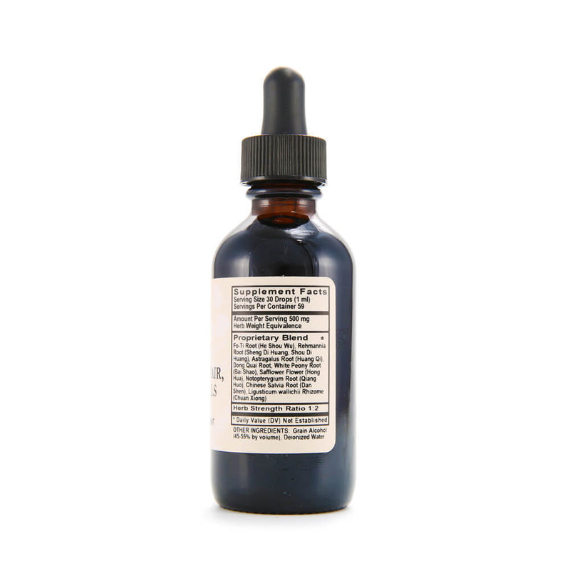 Scarlet Sage Lustrous Hair Skin and Nails 2oz Tincture - The Scarlet Sage Herb Co.