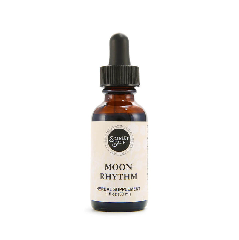 Scarlet Sage Moon Rhythm Tincture 1oz - The Scarlet Sage Herb Co.