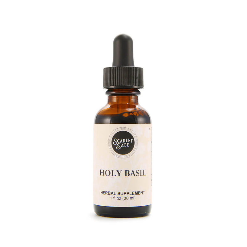 Scarlet Sage Holy Basil Tincture 1oz