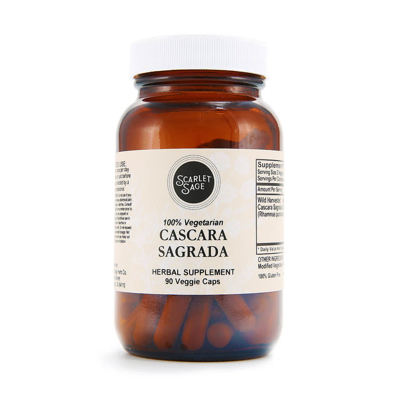 Scarlet Sage Cascara Sagrada 90ct