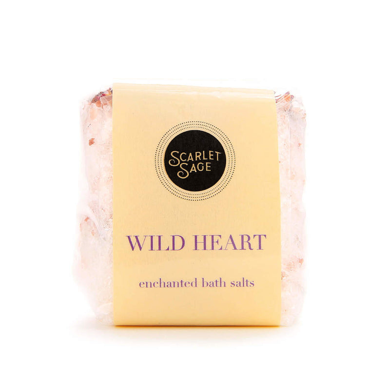Scarlet Sage Wild Heart Enchanted Bath Salts