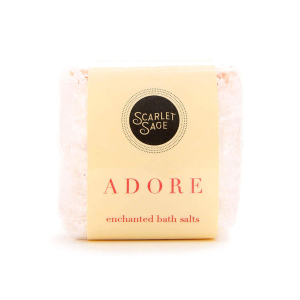 Adore Enchanted Bath Salts - The Scarlet Sage Herb Co.