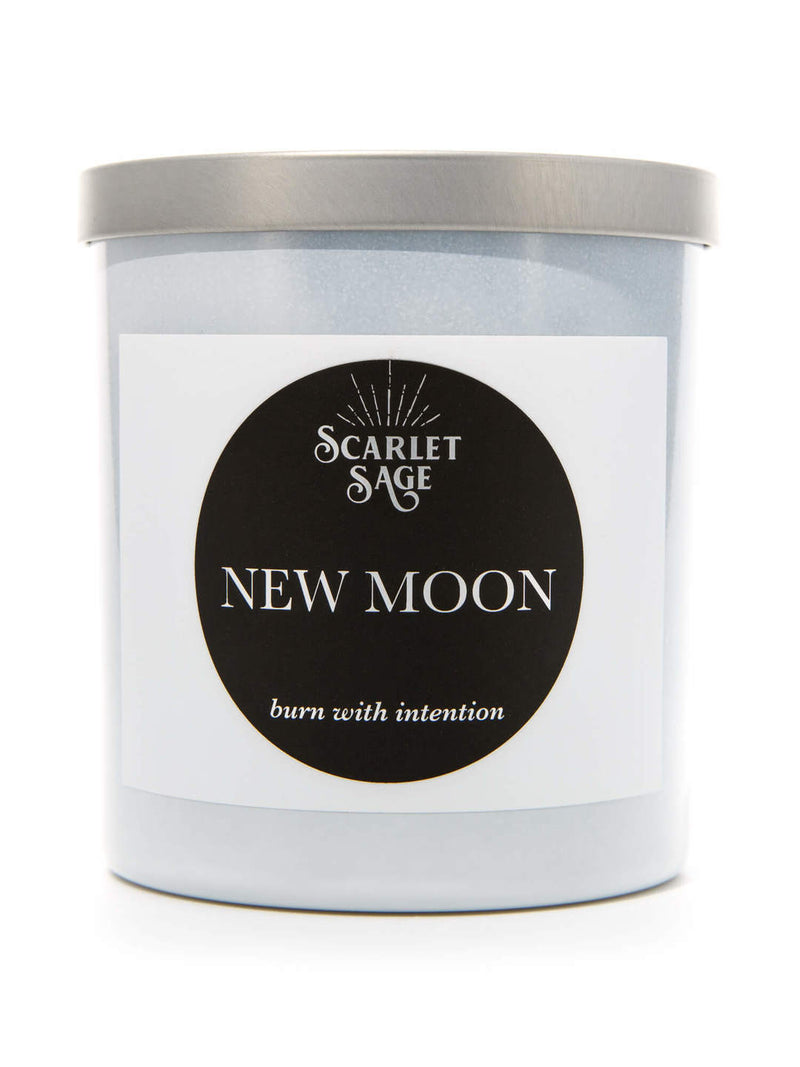 Scarlet Sage Candle - New Moon
