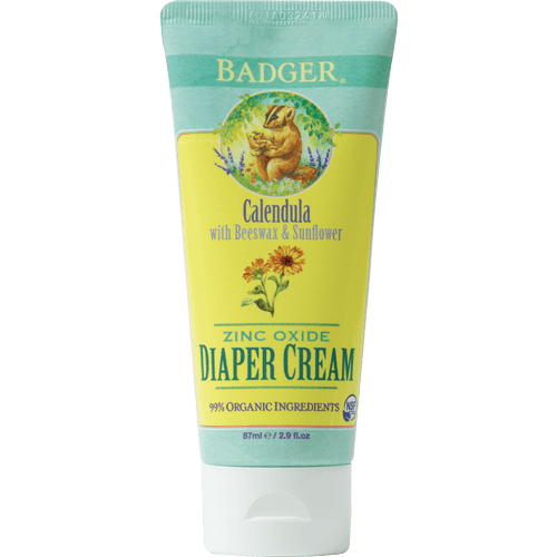 Badger Baby Diaper Cream Zinc Calendula 2.9oz - The Scarlet Sage Herb Co.