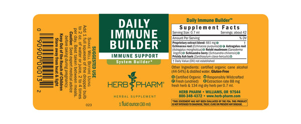 Herb Pharm Daily Immune Builder