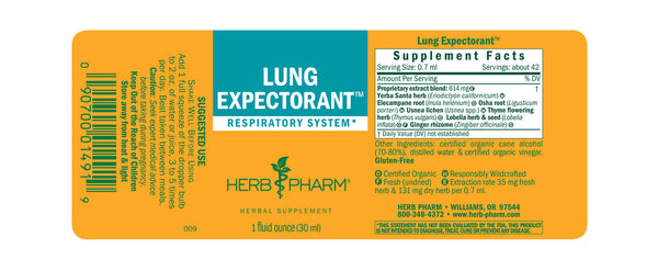 Herb Pharm Lung Expectorant 1oz-Tinctures-The Scarlet Sage Herb Co.