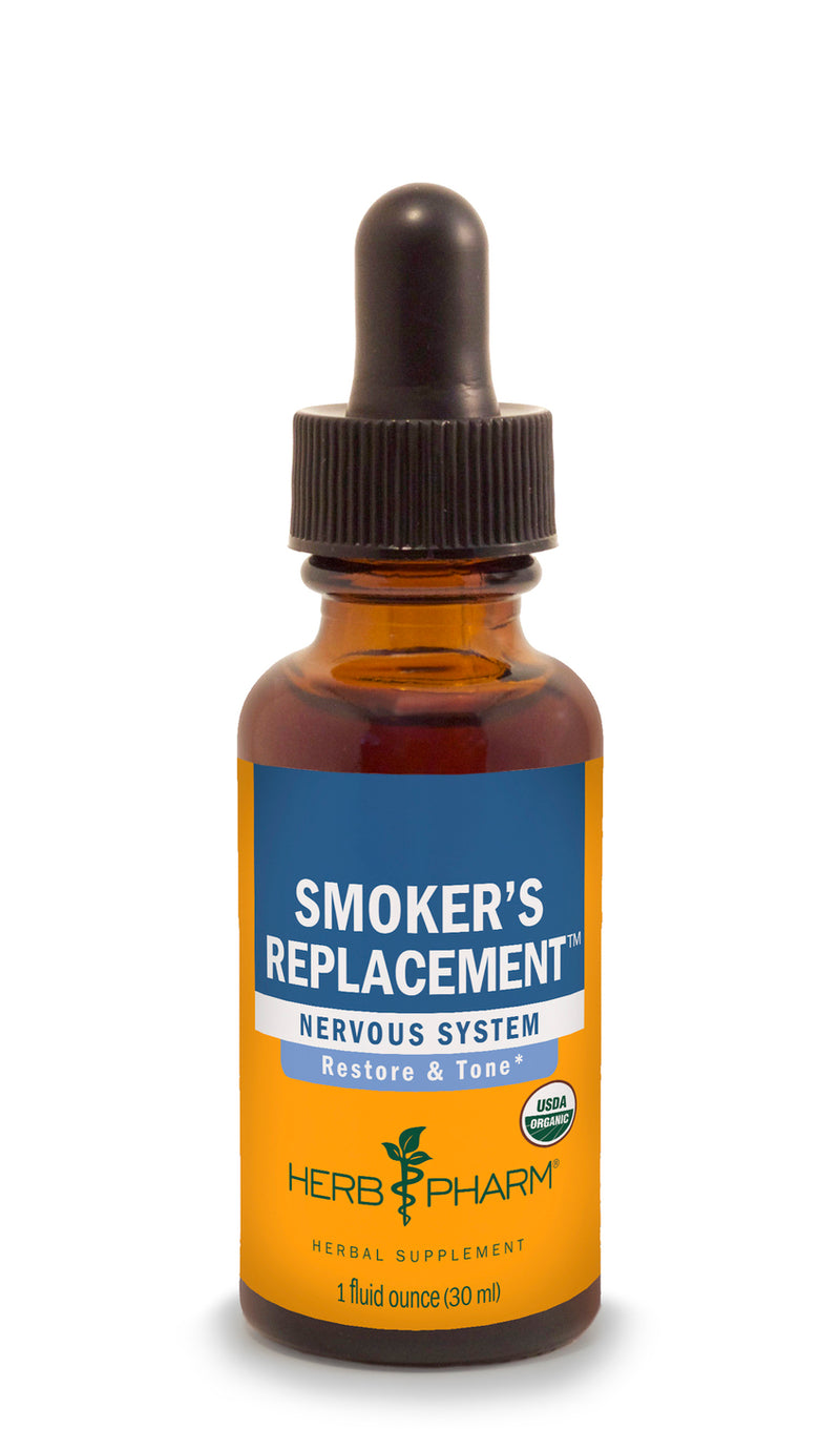 Herb Pharm Smoker's Replacement 1oz-Tinctures-The Scarlet Sage Herb Co.