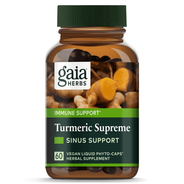 Gaia Herbs Turmeric Supreme Sinus Support 60ct