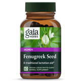 Gaia Herbs Fenugreek Seed 60ct-Supplements-The Scarlet Sage Herb Co.