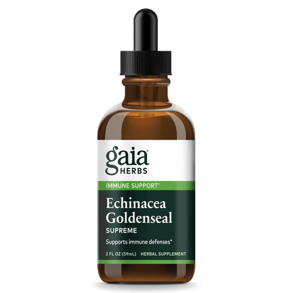 Gaia Herbs Tincture Echinacea Goldenseal Supreme