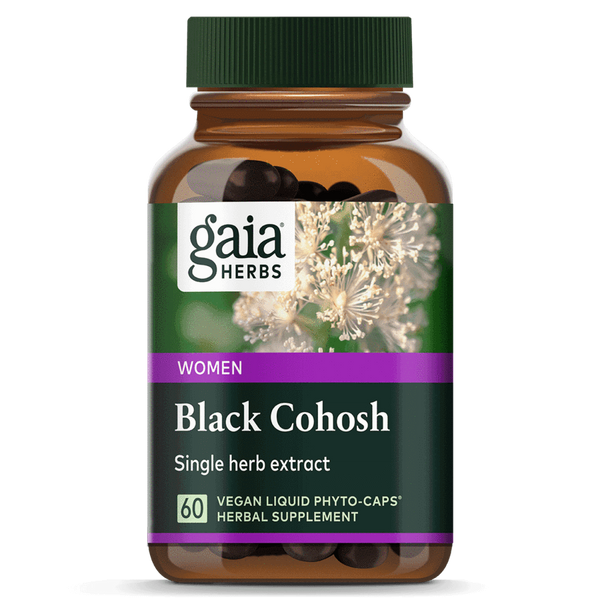 Gaia Herbs Black Cohosh 60ct-Supplements-The Scarlet Sage Herb Co.