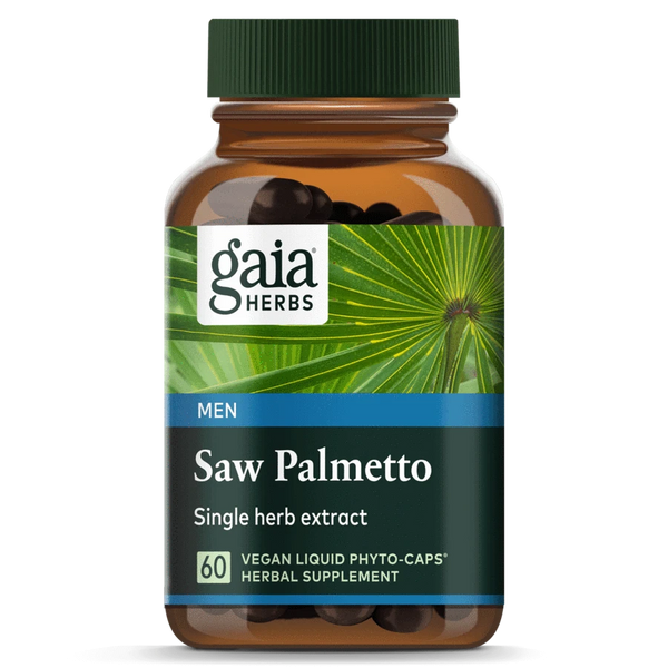 Gaia Herbs Saw Palmetto 60ct