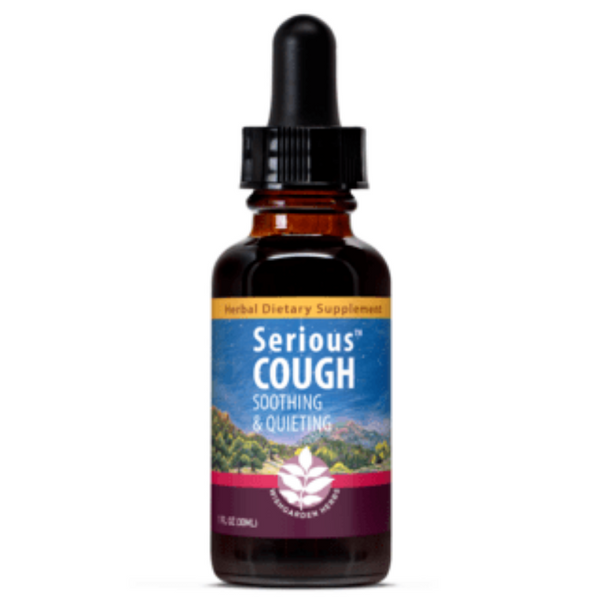 Wishgarden Serious Cough 1oz-Tinctures-The Scarlet Sage Herb Co.