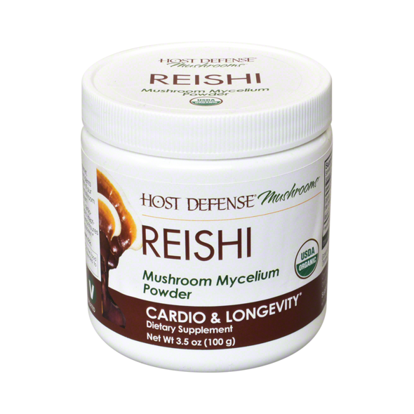 Host Defense Powder Reishi 3.5oz-Supplements-The Scarlet Sage Herb Co.