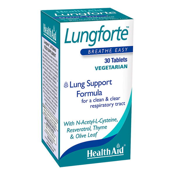 Health Aid Lungforte 30ct-The Scarlet Sage Herb Co.