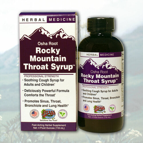 Herbs Etc Rocky Mountain Throat Syrup 4 oz-Supplements-The Scarlet Sage Herb Co.