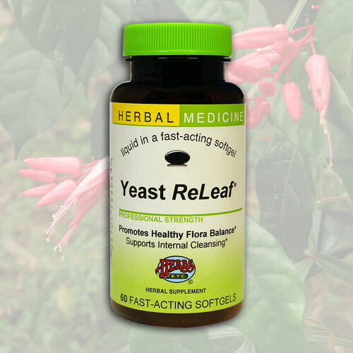 Herbs Etc Yeast ReLeaf 60ct-Supplements-The Scarlet Sage Herb Co.