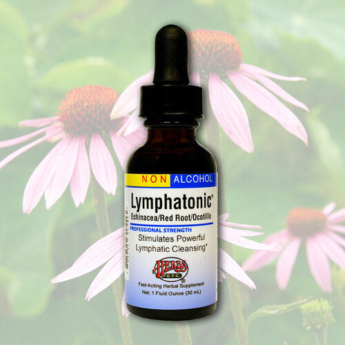 Herbs Etc Lymphatonic Alcohol Free 1oz-Tinctures-The Scarlet Sage Herb Co.