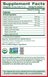 Traditional Medicinals Echinacea Elderberry 16ct