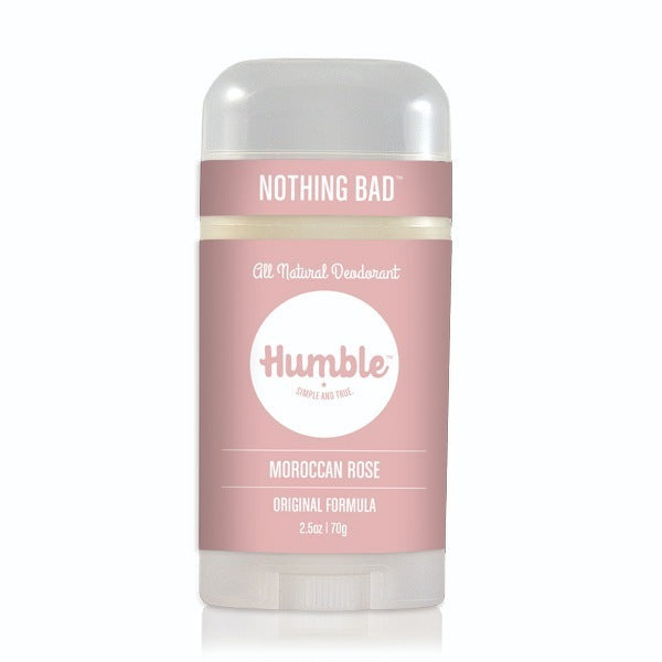 Humble Deodorant Moroccan Rose 2.5oz-Bodycare-The Scarlet Sage Herb Co.