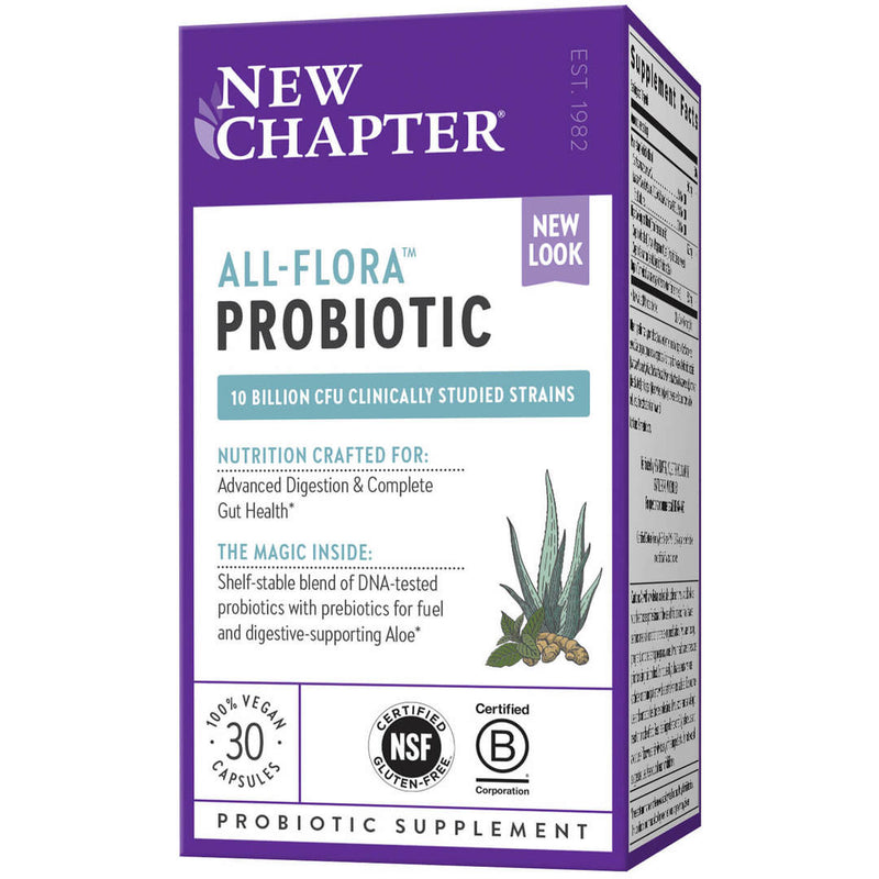 New Chapter All Flora 30ct-Supplements-The Scarlet Sage Herb Co.