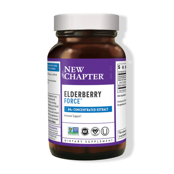 New Chapter Elderberry Force 30ct-Supplements-The Scarlet Sage Herb Co.