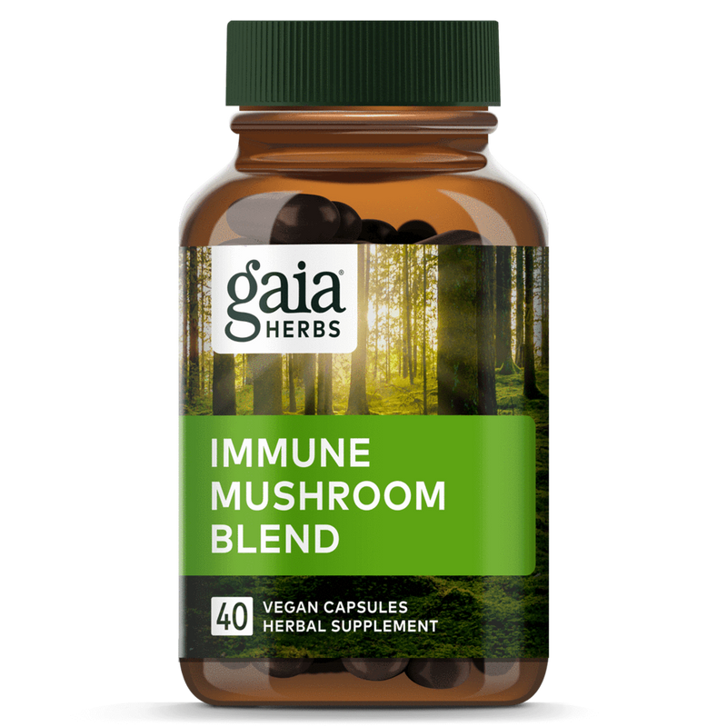 Gaia Herbs Immune Mushroom Blend 40ct