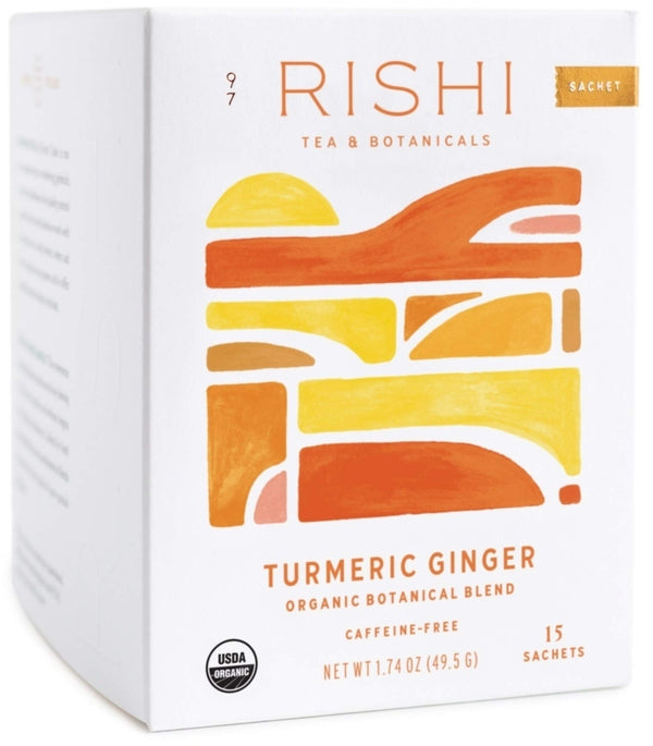 Rishi Tea Turmeric Ginger 16ct