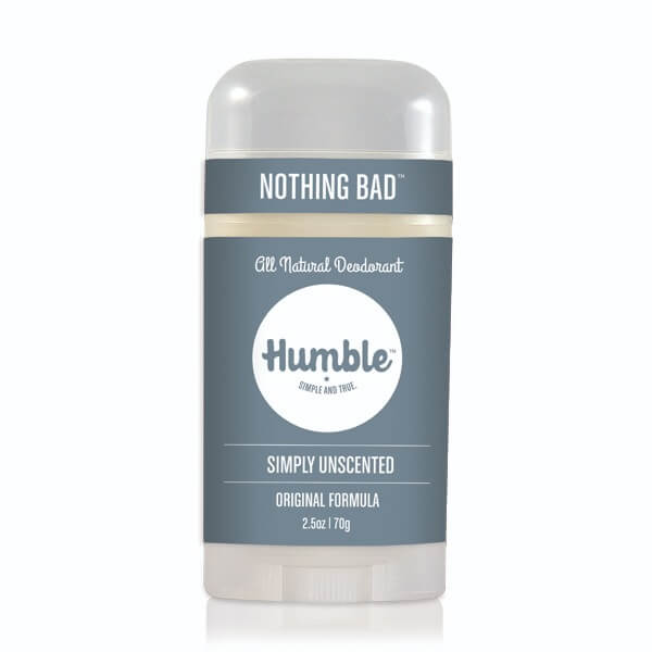 Humble Deodorant Simply Unscented-Bodycare-The Scarlet Sage Herb Co.