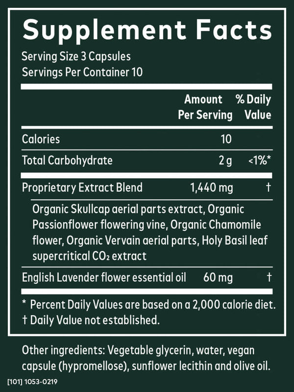 Gaia Herbs Calm ASAP-Supplements-The Scarlet Sage Herb Co.