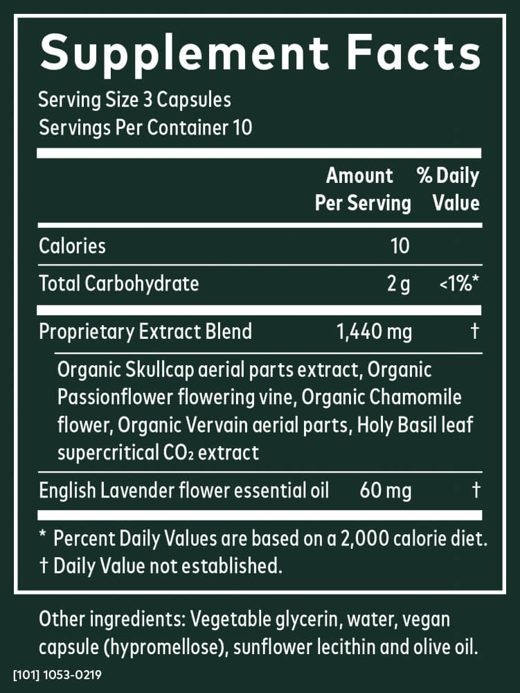 Gaia Herbs Calm ASAP-Supplements-The Scarlet Sage Herb Co.