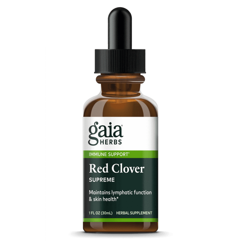 Gaia Herbs Tincture Red Clover Supreme 1oz-Tinctures-The Scarlet Sage Herb Co.