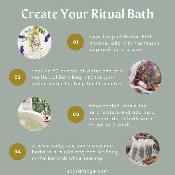 Magical Healing Ritual Bath