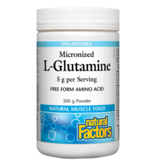 Natural Factors L-Glutamine 5000mg 8oz