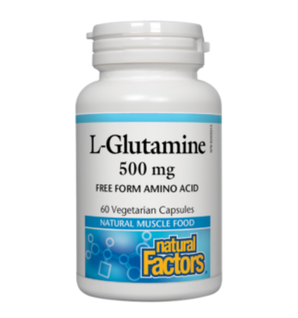 Natural Factors L-Glutamine 500mg 90ct