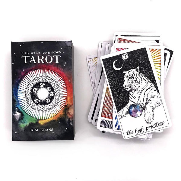 The Wild Unknown Tarot Deck & Guidebook - Kim Krans-Tarot / Oracle Decks-The Scarlet Sage Herb Co.
