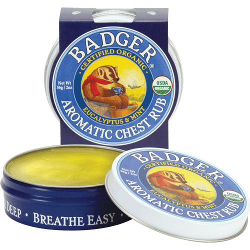 Badger Balm Aromatic Chest Rub - The Scarlet Sage Herb Co.