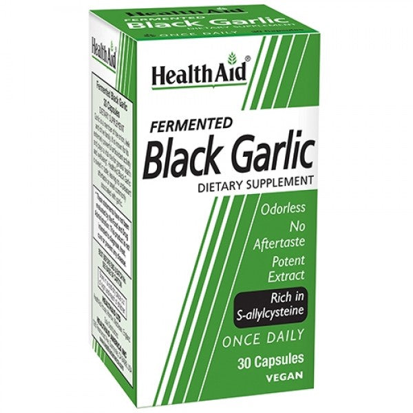 Health Aid Black Garlic 30ct-Supplements-The Scarlet Sage Herb Co.