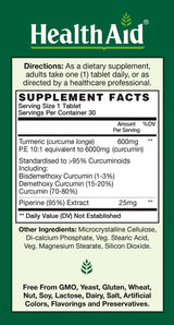Health Aid Curcumin 3 30ct