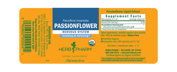 Herb Pharm Passionflower 1oz