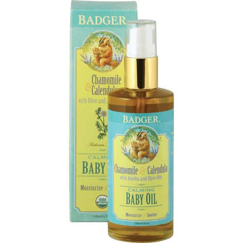 Badger Baby Oil 4oz - The Scarlet Sage Herb Co.
