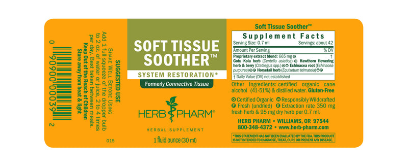 Herb Pharm Soft Tissue Soother 1oz