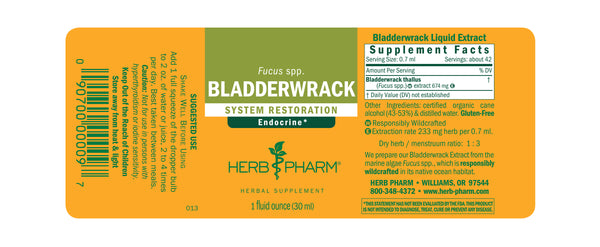 Herb Pharm Bladderwrack 1oz