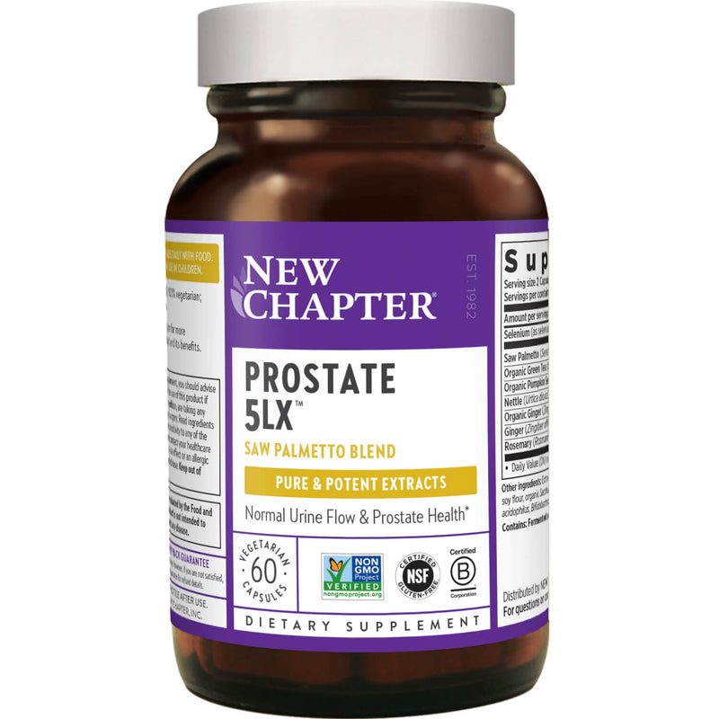 New Chapter Prostate 5LX 60ct-Supplements-The Scarlet Sage Herb Co.